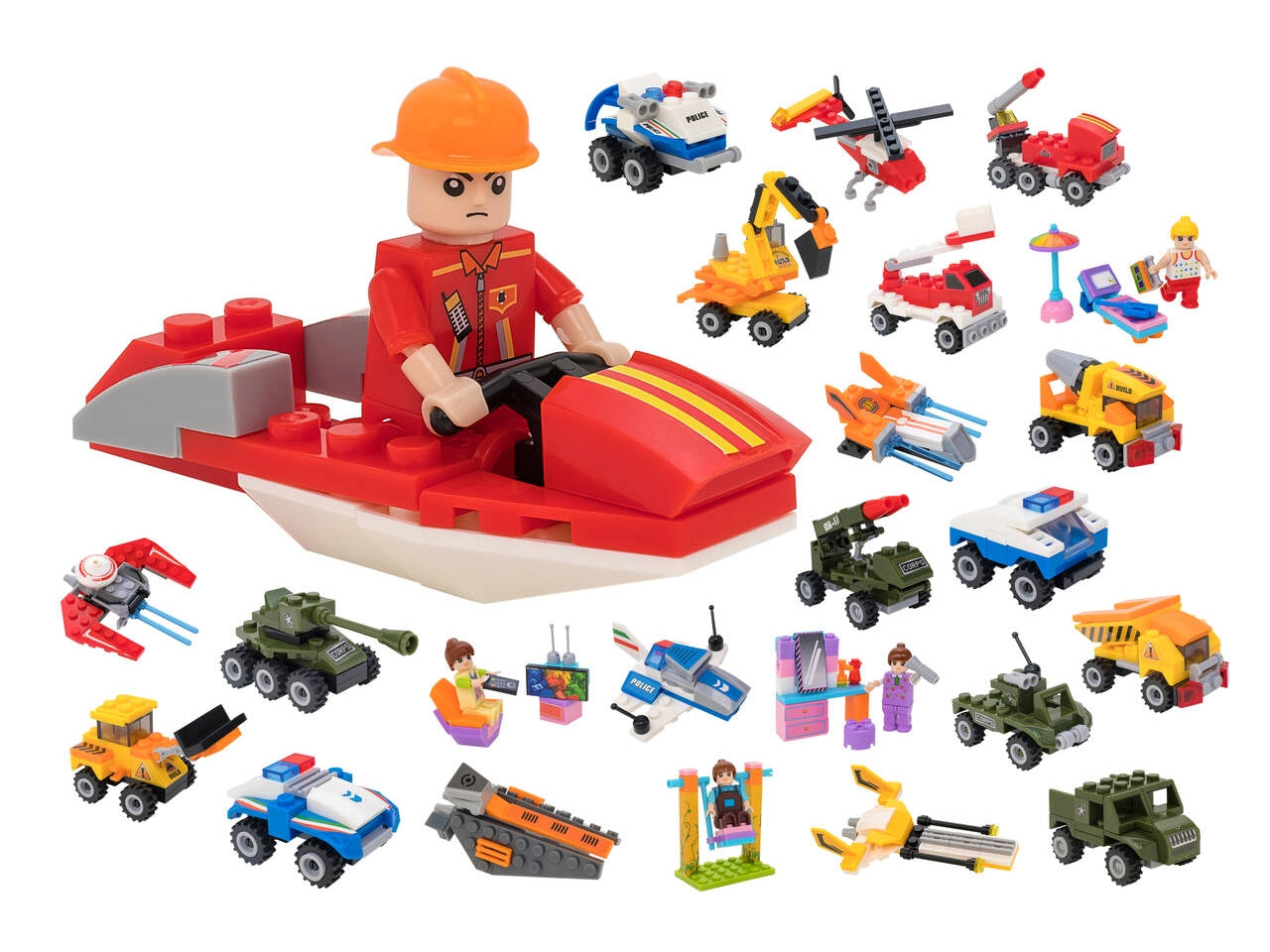 Cubix costruzioni mini da 36 pezzi assortiti