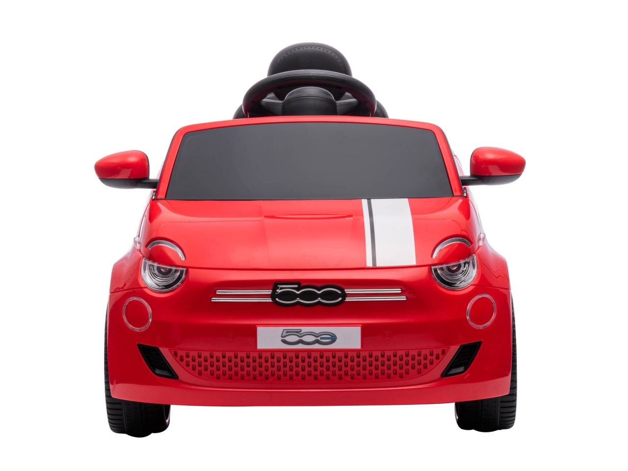 Auto elettrica fiat 500e rossa 12v 4,5ah con radiocomando 2,4ghz $