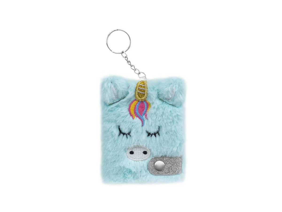 W toy mini diario peluches con portachiave assortiti