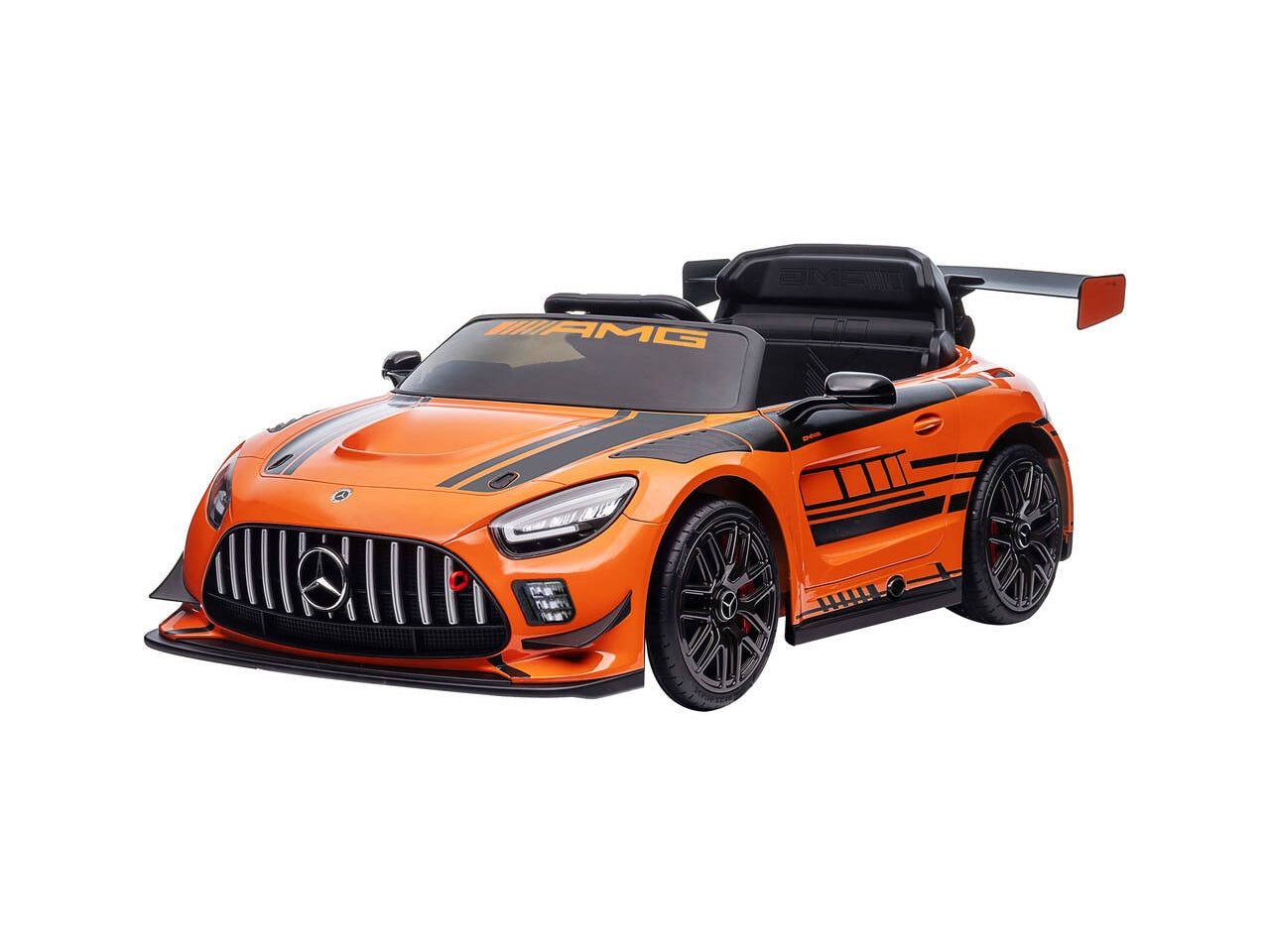 Auto elettrica Mercedes amg gt3 arancio 12v radiocomandata $