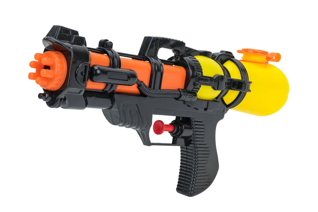 Pistola acqua spruzzo 26cm - disponibile in 2 colori
