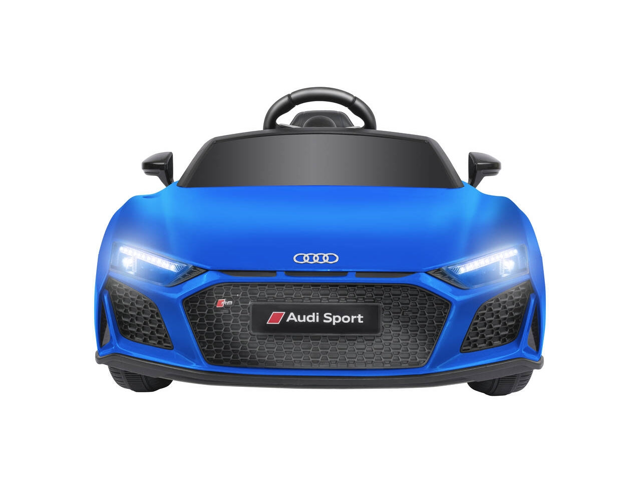 Auto elettrica audi r8 spider blu 12v $