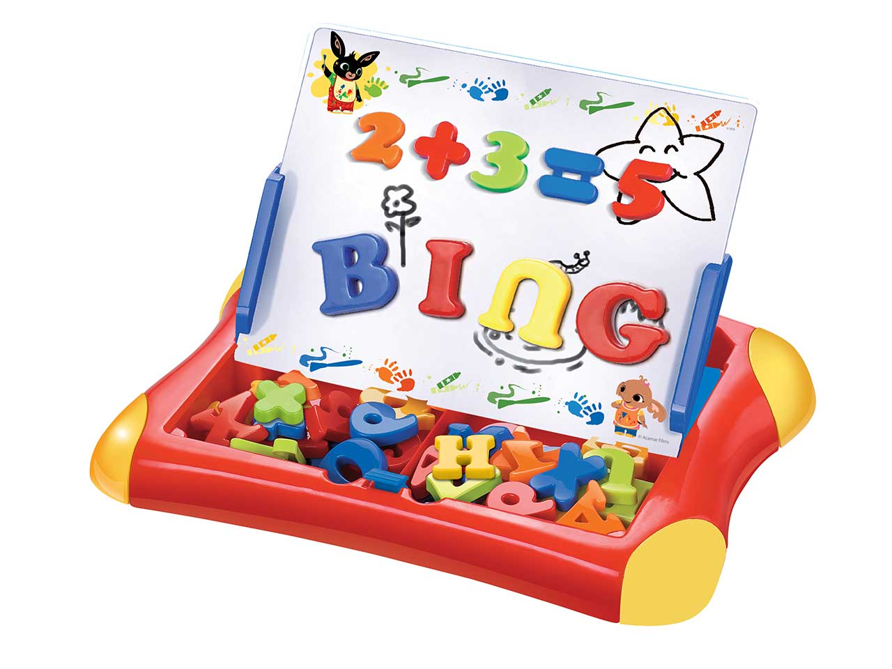 Bing lavagna magnetica a cassetto con accessori
