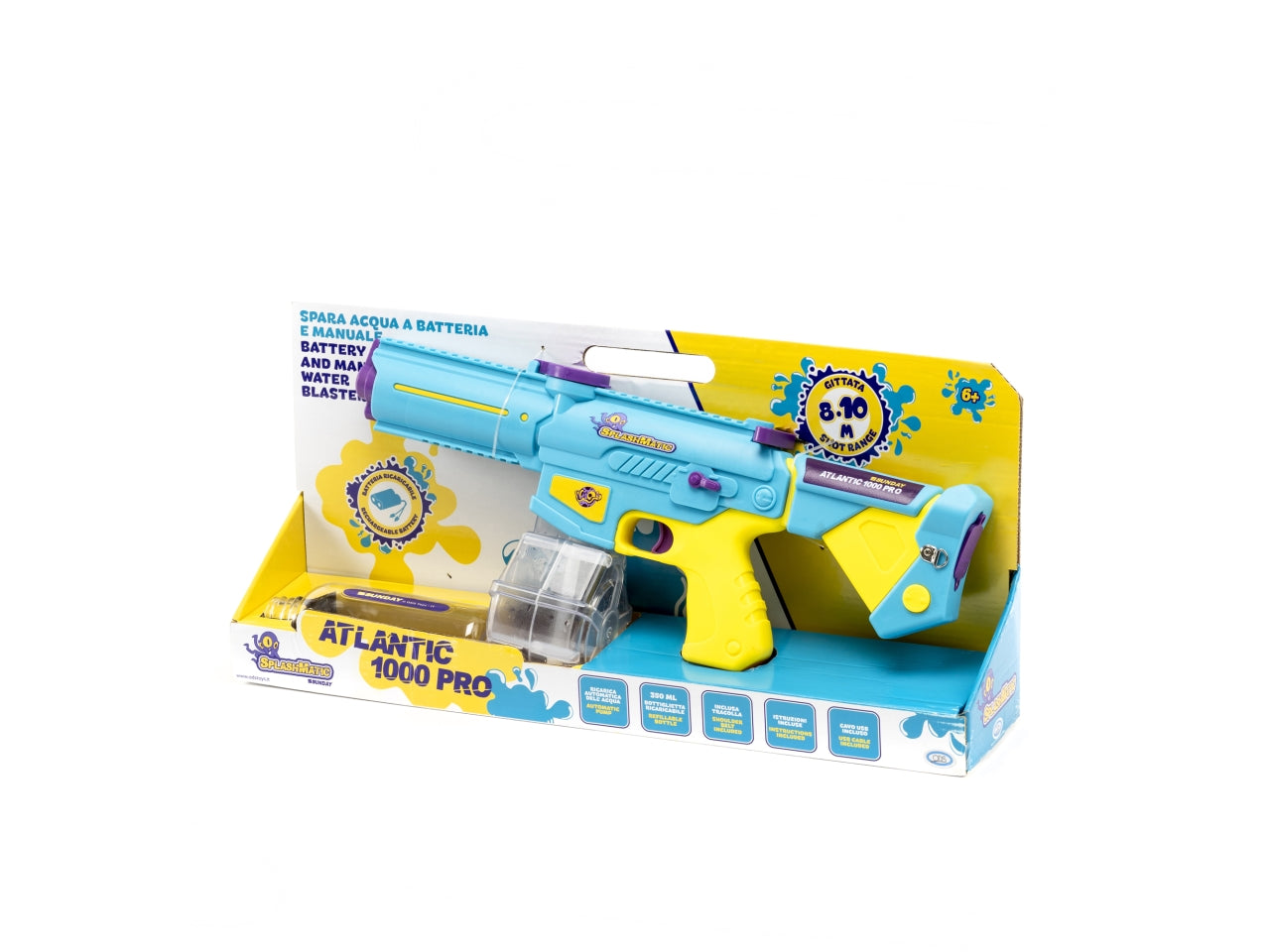 Splashmatic - atlantic 1000 pro fucile spara acqua a batteria