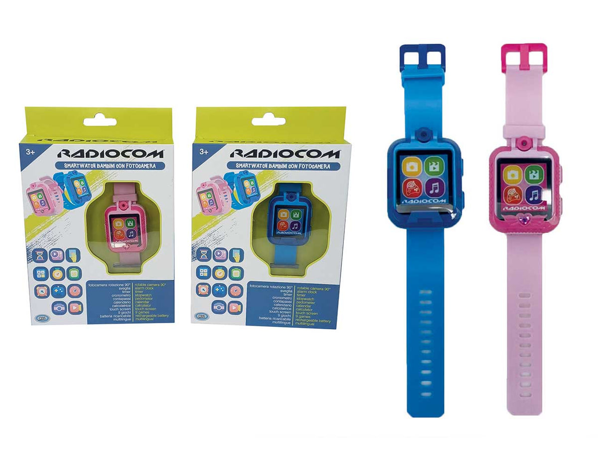 Radiocom smartwatch bambini con camera 128 mb