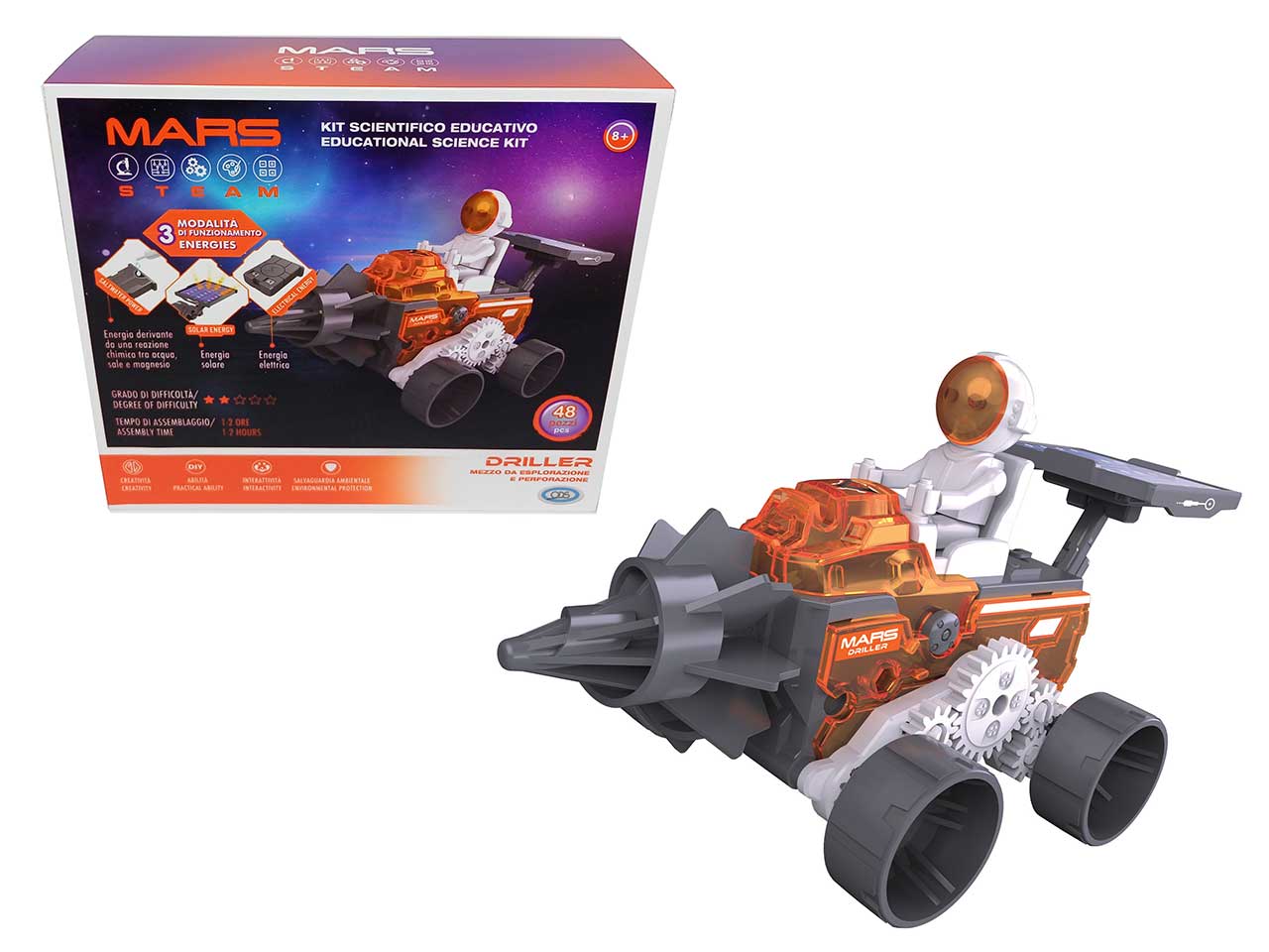 Mars driller robot