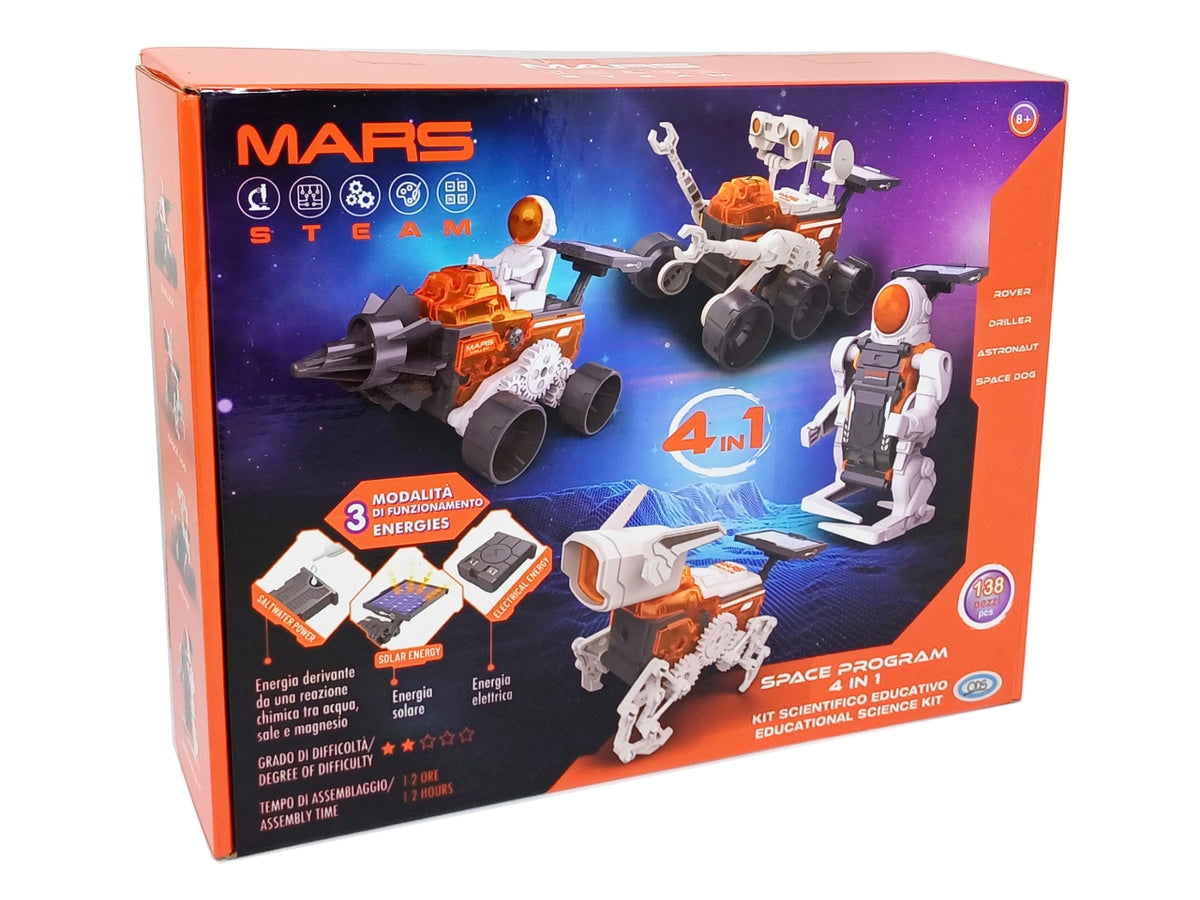 Mars space program 4 in 1 robot