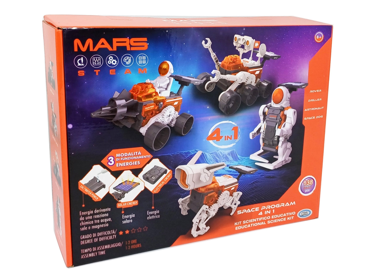 Mars space program 4 in 1 robot