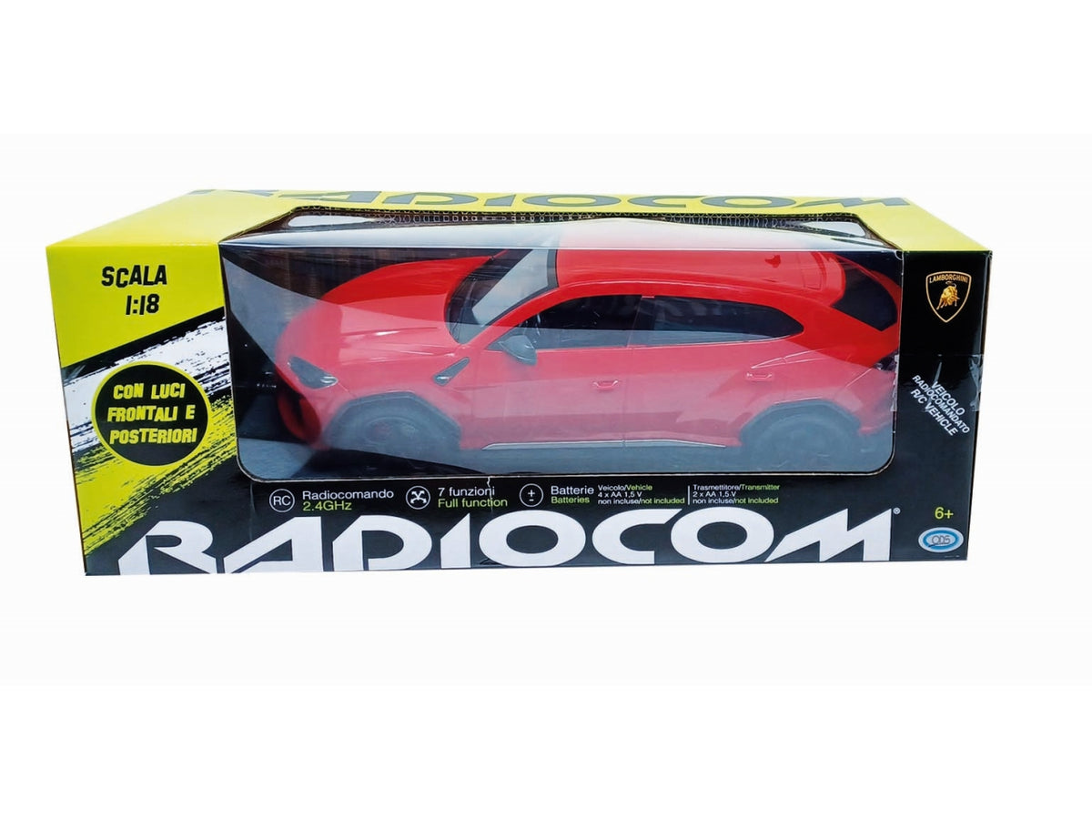 Radiocom - lamborghini urus scala 1:18 auto radiocomandata $