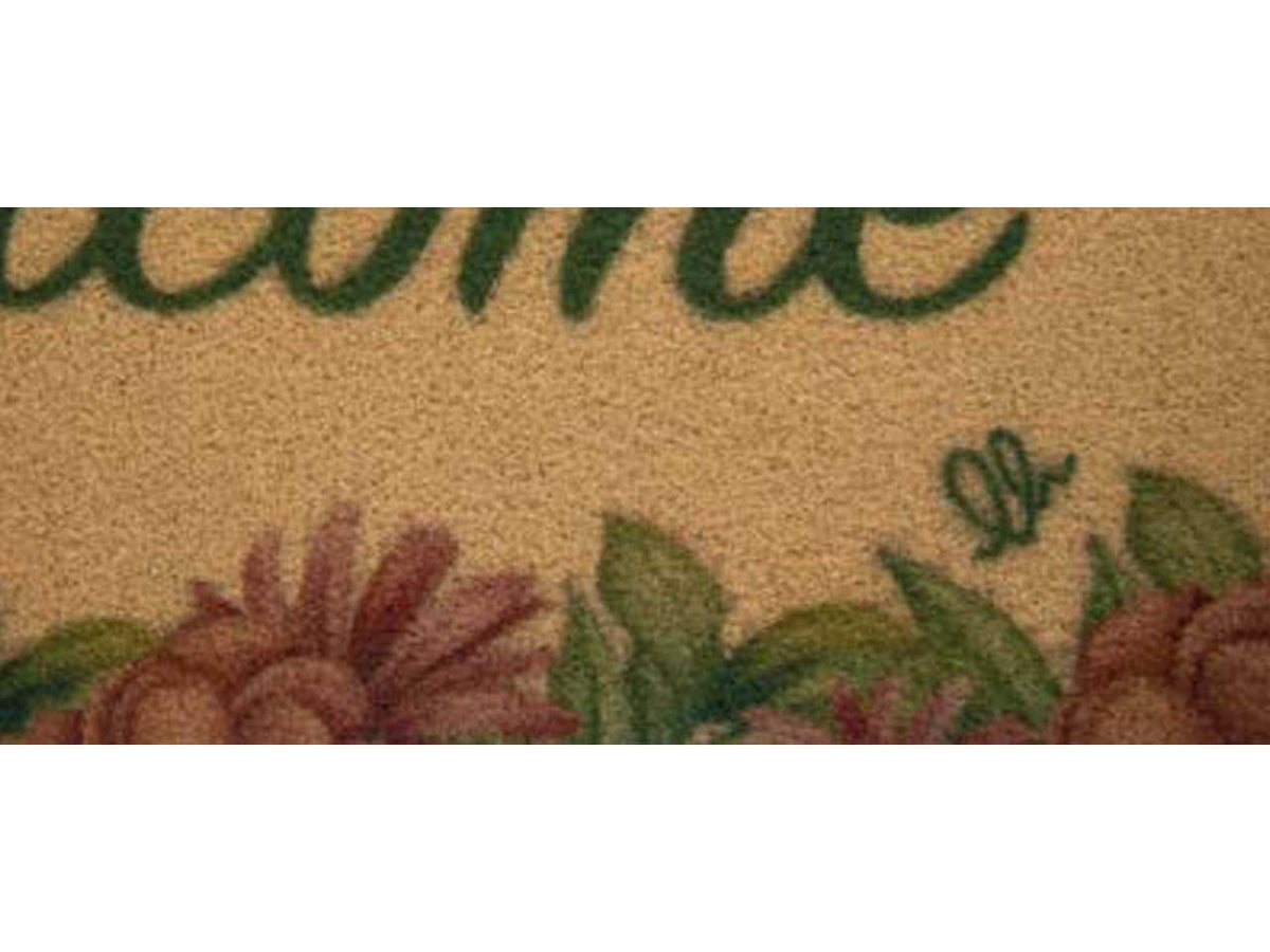 Zerbino in eco cocco multicolor per esterno 40x65 cm - Olivo Tappeti
