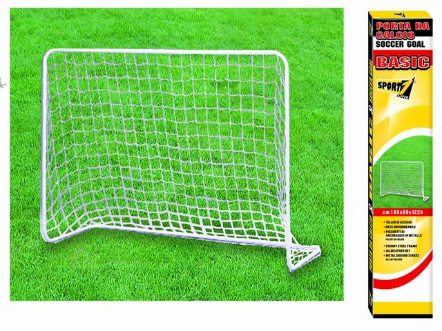 Porta da calcio e calcetto basic 180X60Xh120Cm