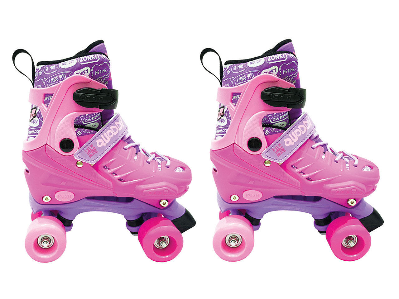 Pattini Linea Quoddy taglia 31/34 Rosa