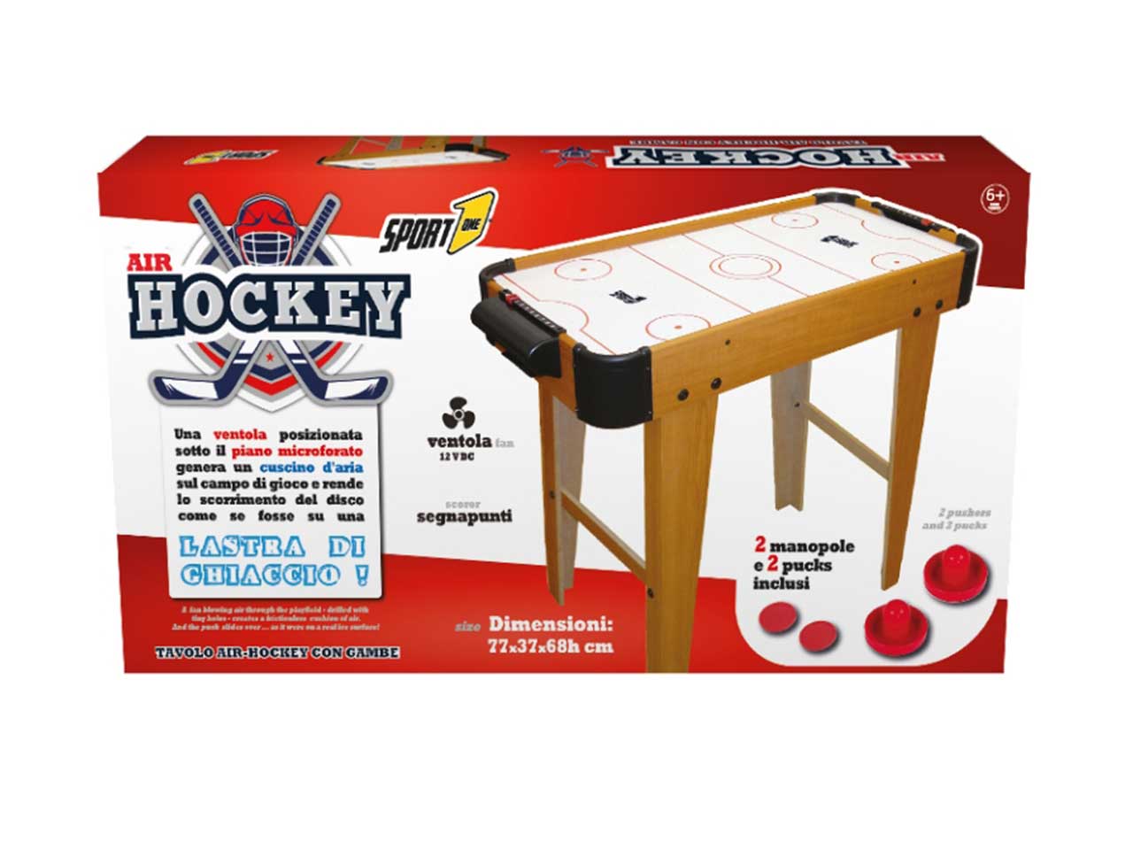 Air hockey compact c/gambe 706200321