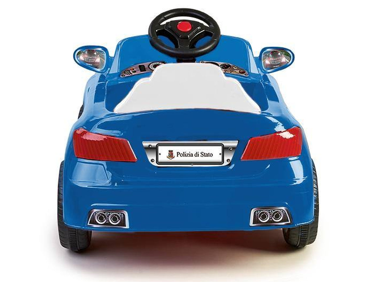 Polizia di stato twinkle auto elettrica con radiocomando