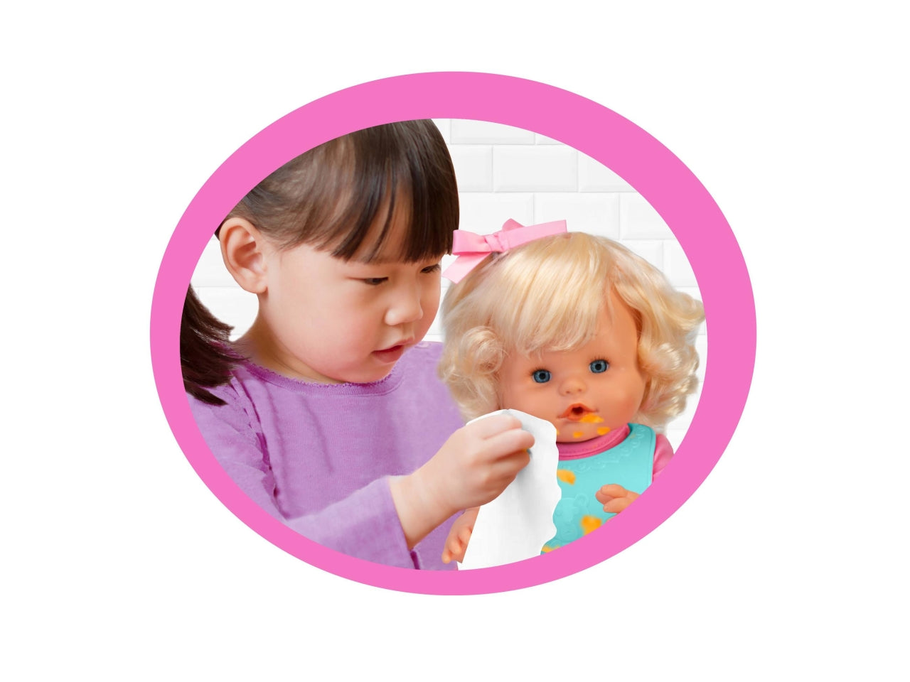 Nenuco Prima Pappa - Set Bambola con Accessori, Multicolor, EtÃ  3+, Famosa