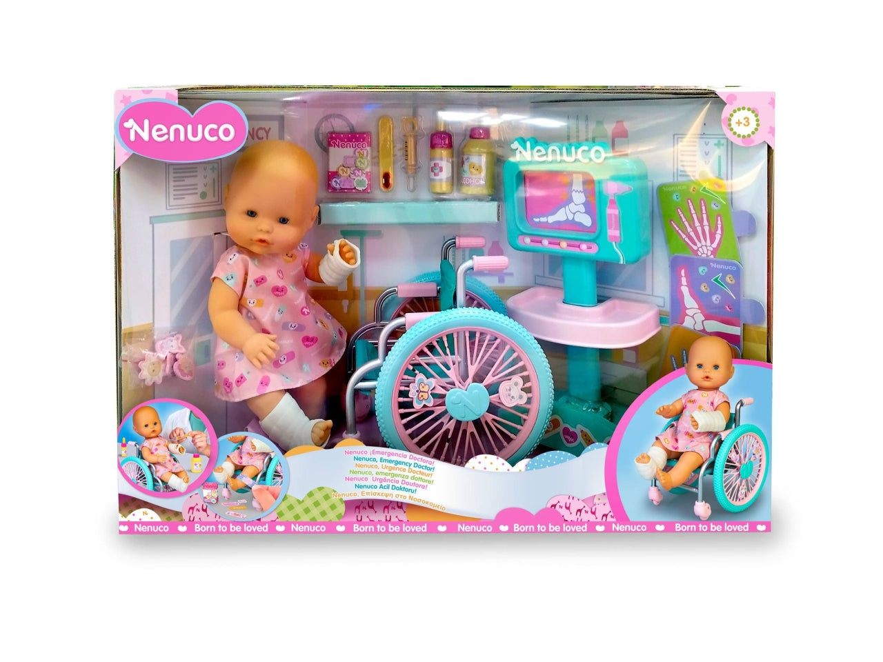 Bambolotto Nenuco Emergency doctor 35cm con accessori etÃ  3+ | Famosa