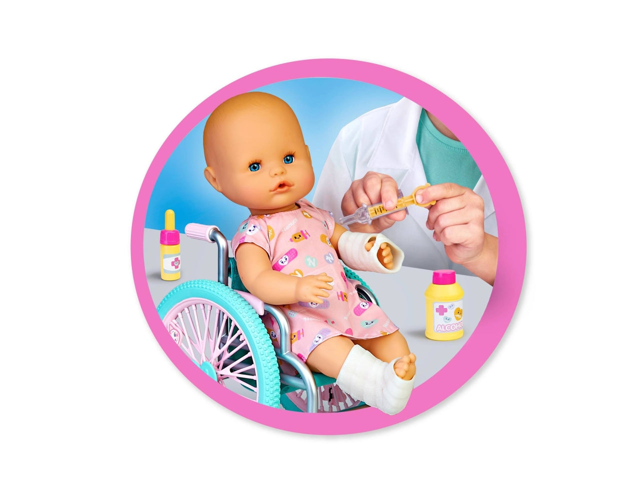 Bambolotto Nenuco Emergency doctor 35cm con accessori etÃ  3+ | Famosa