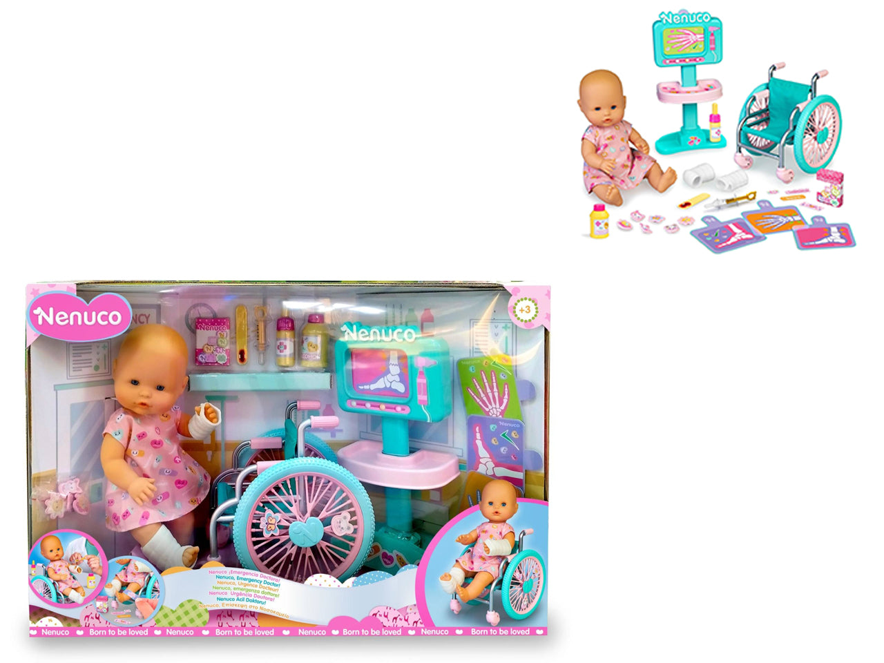 Bambolotto Nenuco Emergency doctor 35cm con accessori etÃ  3+ | Famosa