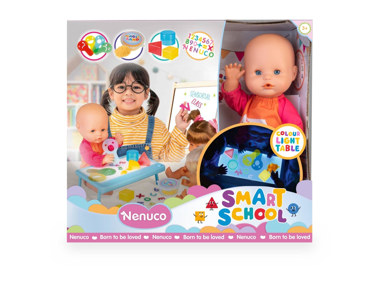 Nenuco Smart School - Set Bambola con Accessori, Multicolor, EtÃ  3+, Famosa