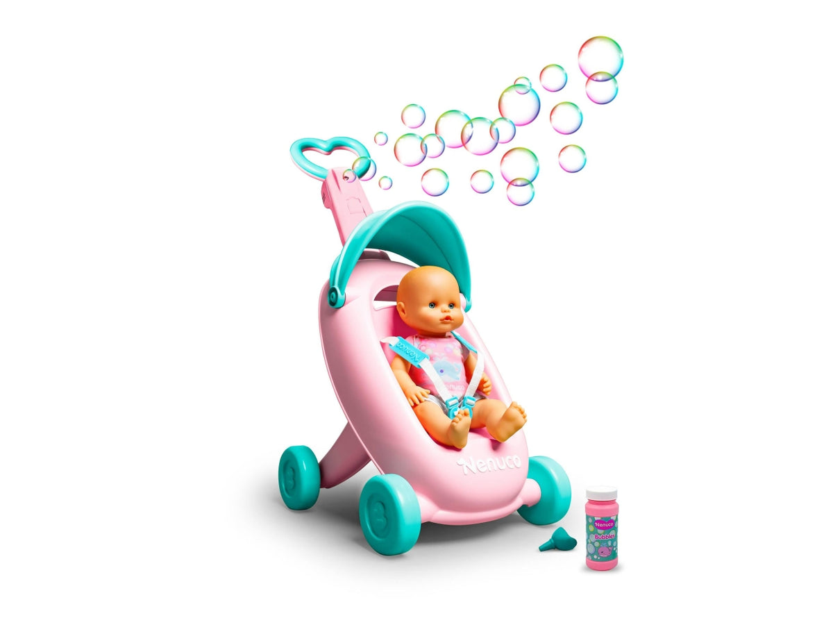Nenuco Bubbles Trolley - Set con Accessori, Multicolor, EtÃ  2+, Famosa $