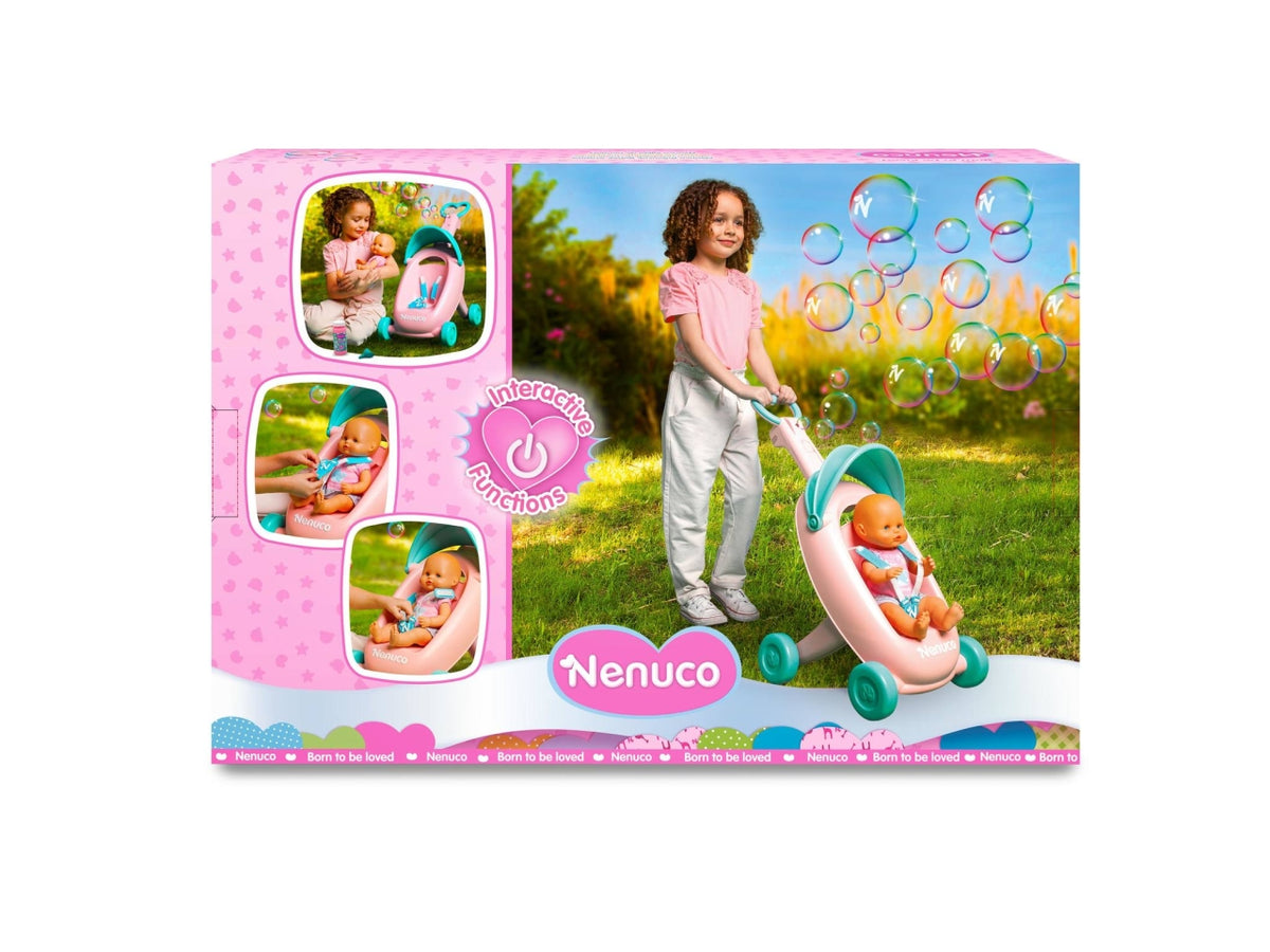 Nenuco Bubbles Trolley - Set con Accessori, Multicolor, EtÃ  2+, Famosa $