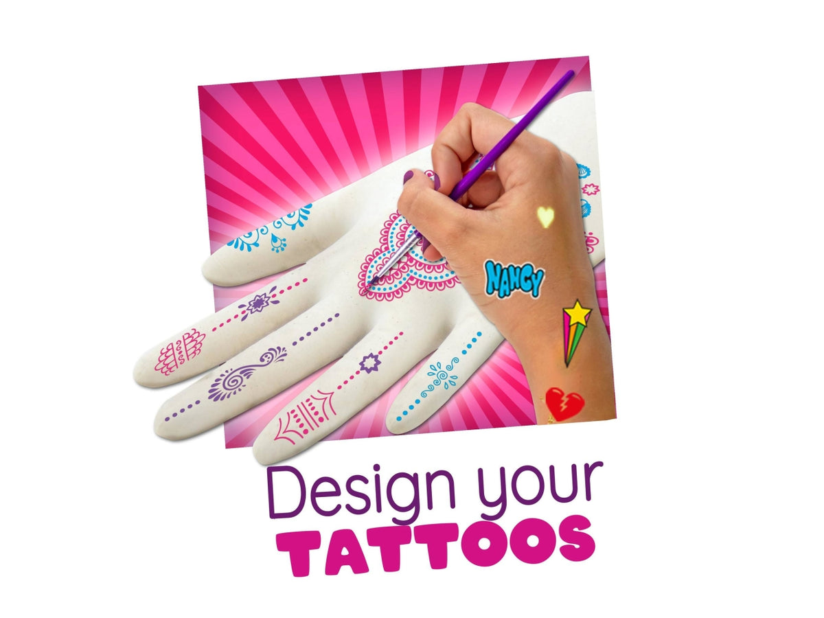 Set Creativo di Tatuaggi Nancy&Me Tattoo Studio etÃ  8+ | Famosa $