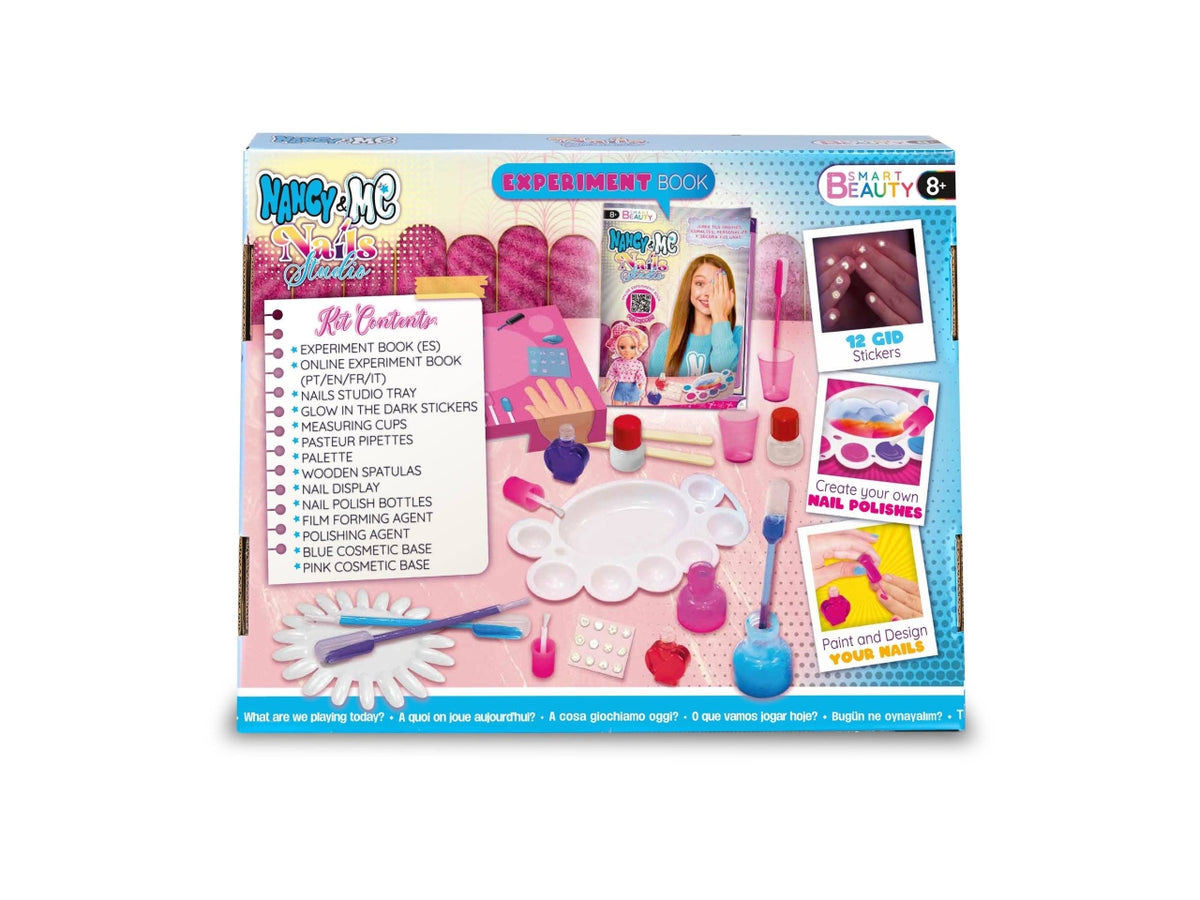 Set Creativo Nancy & Me Nails Studio, kit per manicure etÃ  8+ | Famosa $