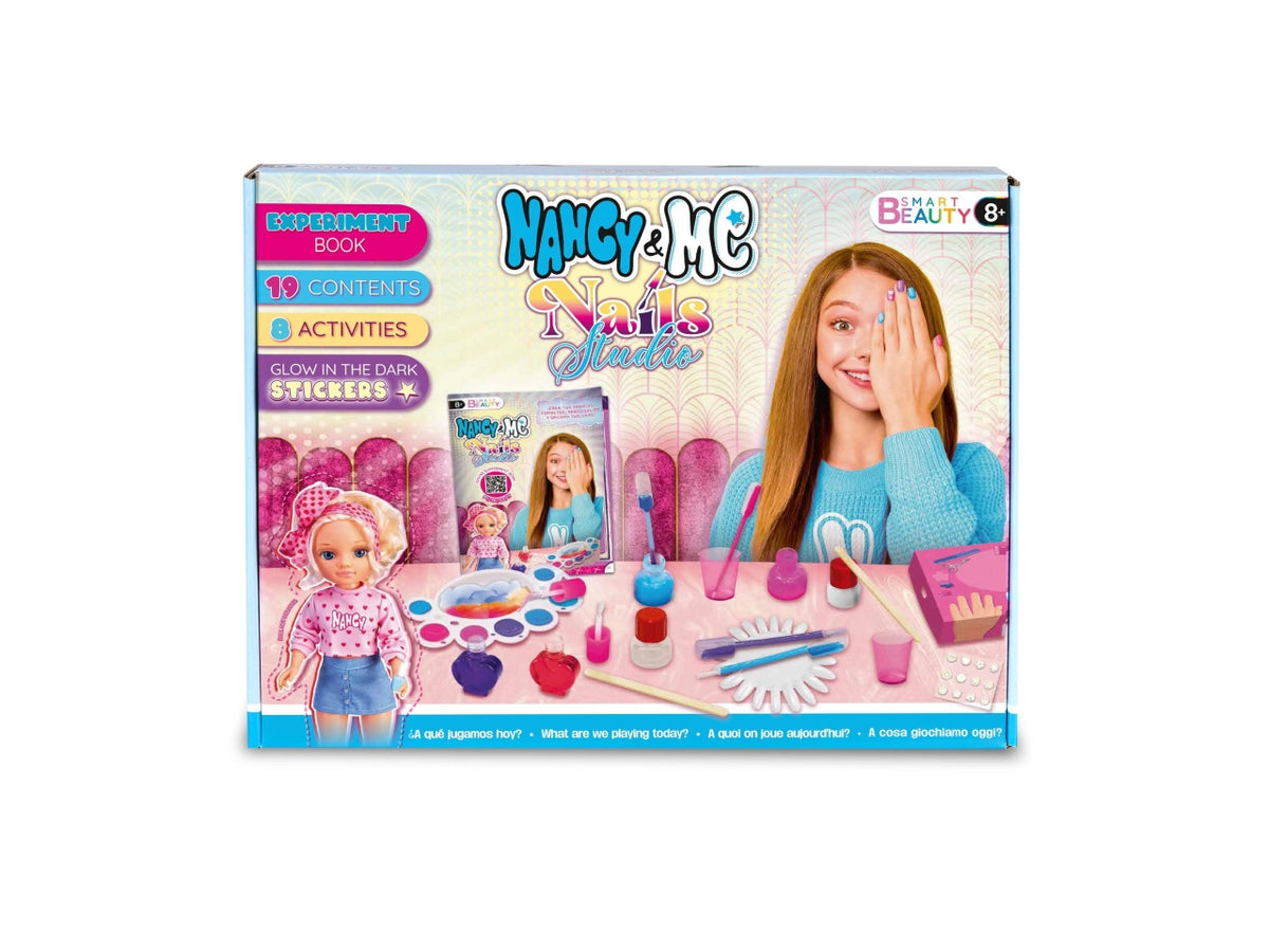Set Creativo Nancy & Me Nails Studio, kit per manicure etÃ  8+ | Famosa $