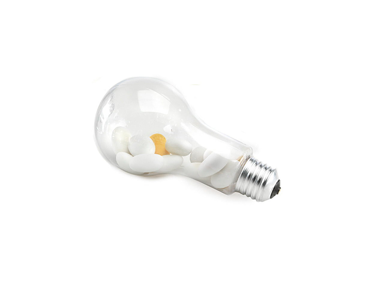 Lampadina p.confetti 13,5cmplas.pb17804