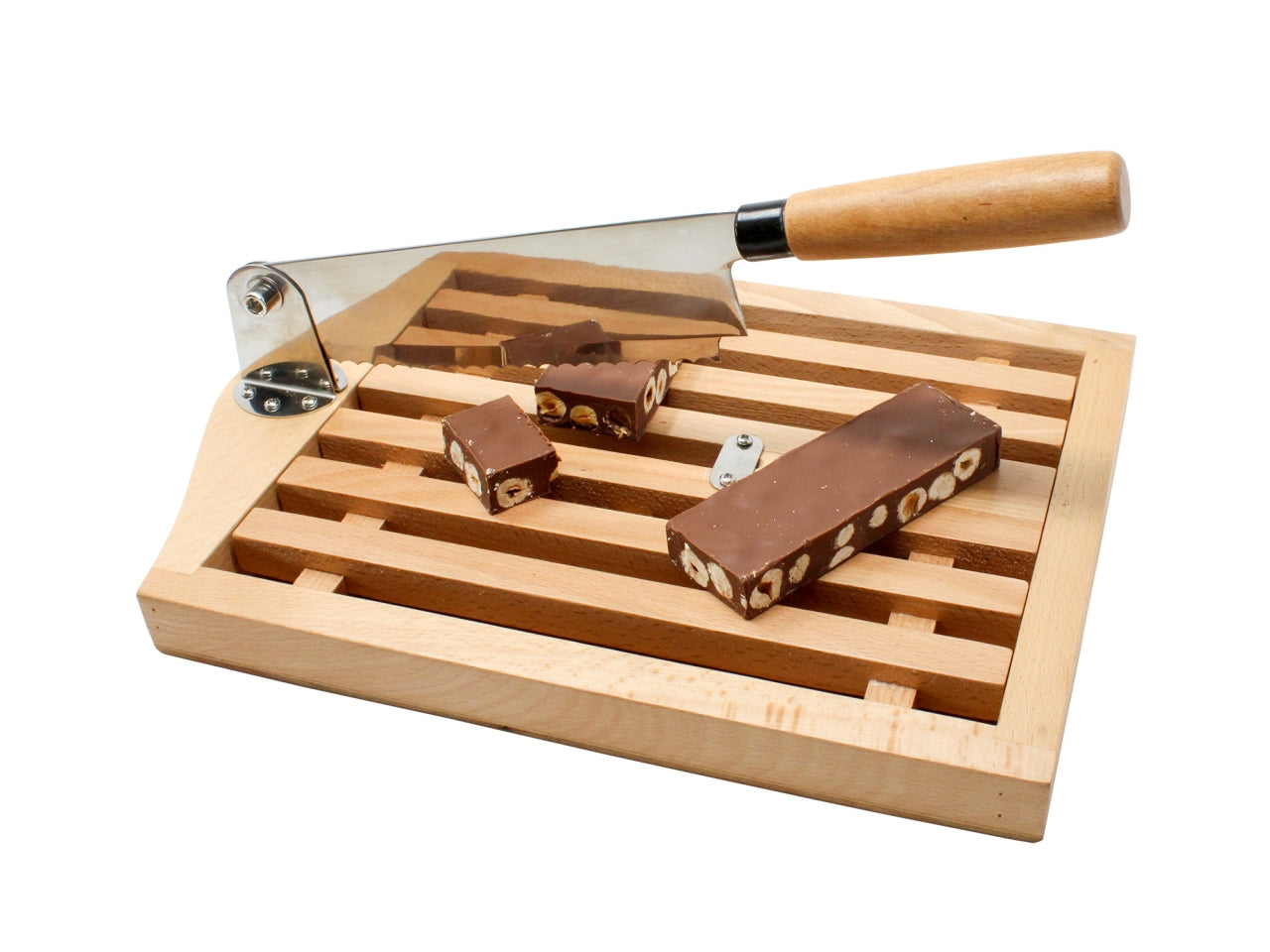 Coltello inox taglia torrone e cioccolato