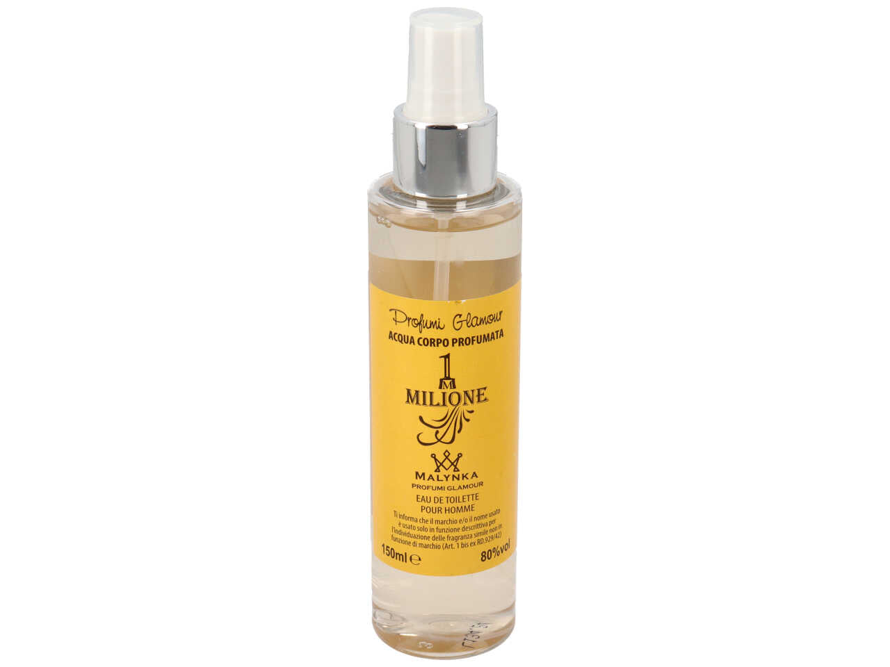 Acqua profumata 150ml uomo 1 milione $