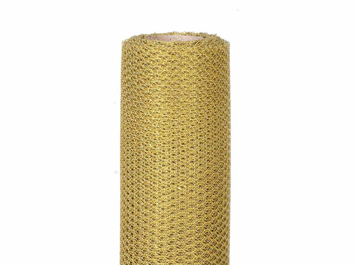 Rotolo rete esagoni 72cmx5mt oro