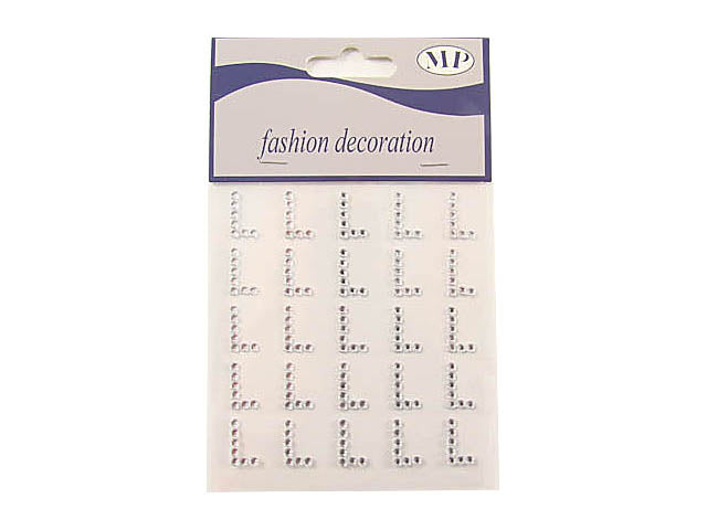 Lettere adesive 25 pezzi
