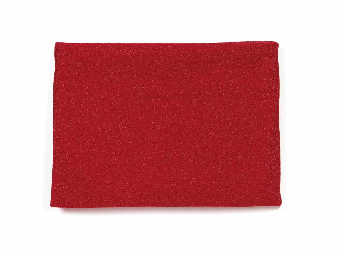 Telo glitter elegance 1,5x3mt rosso