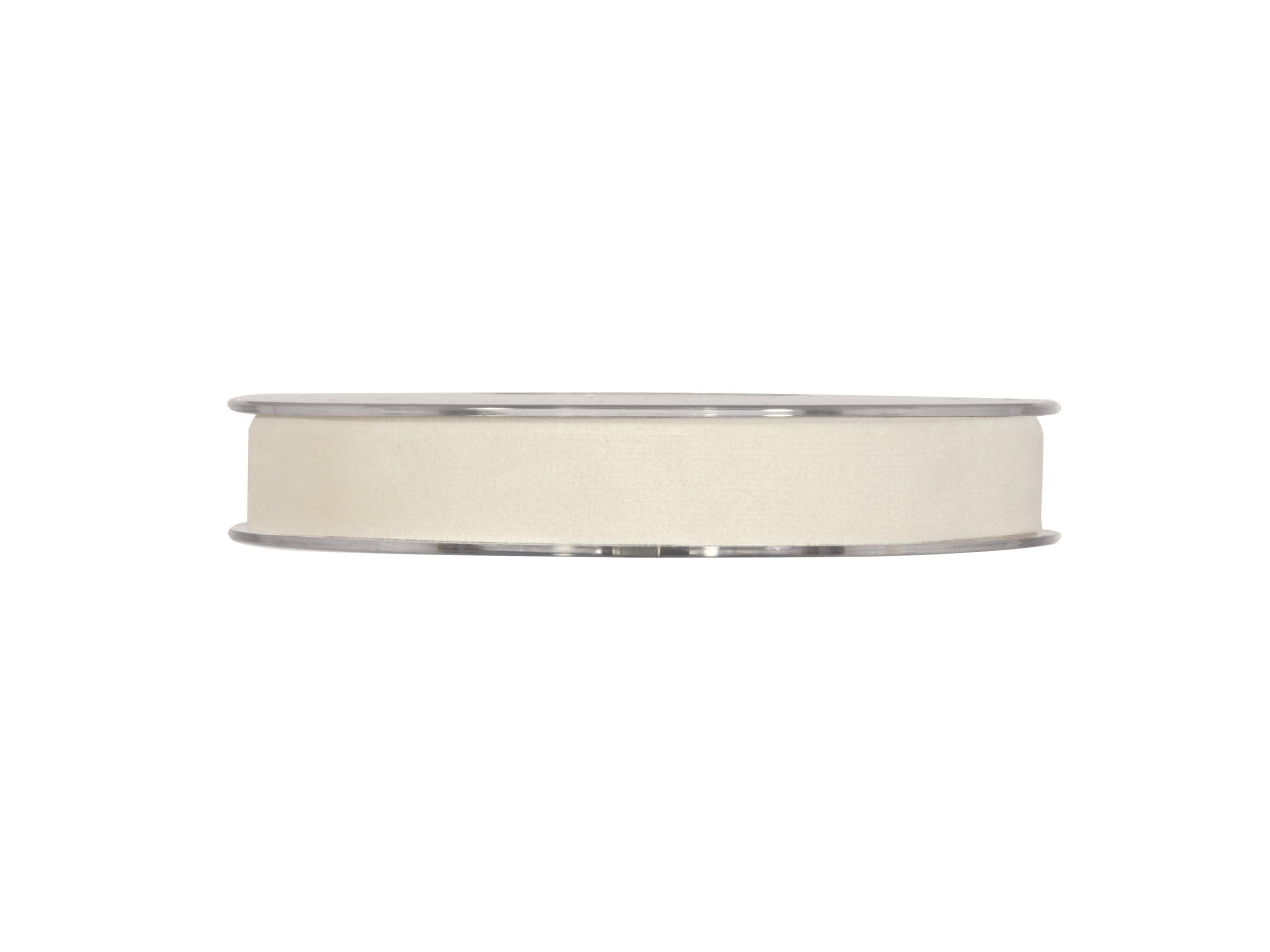 Nastro doppio velluto 1,5cmx7mt crema chiaro