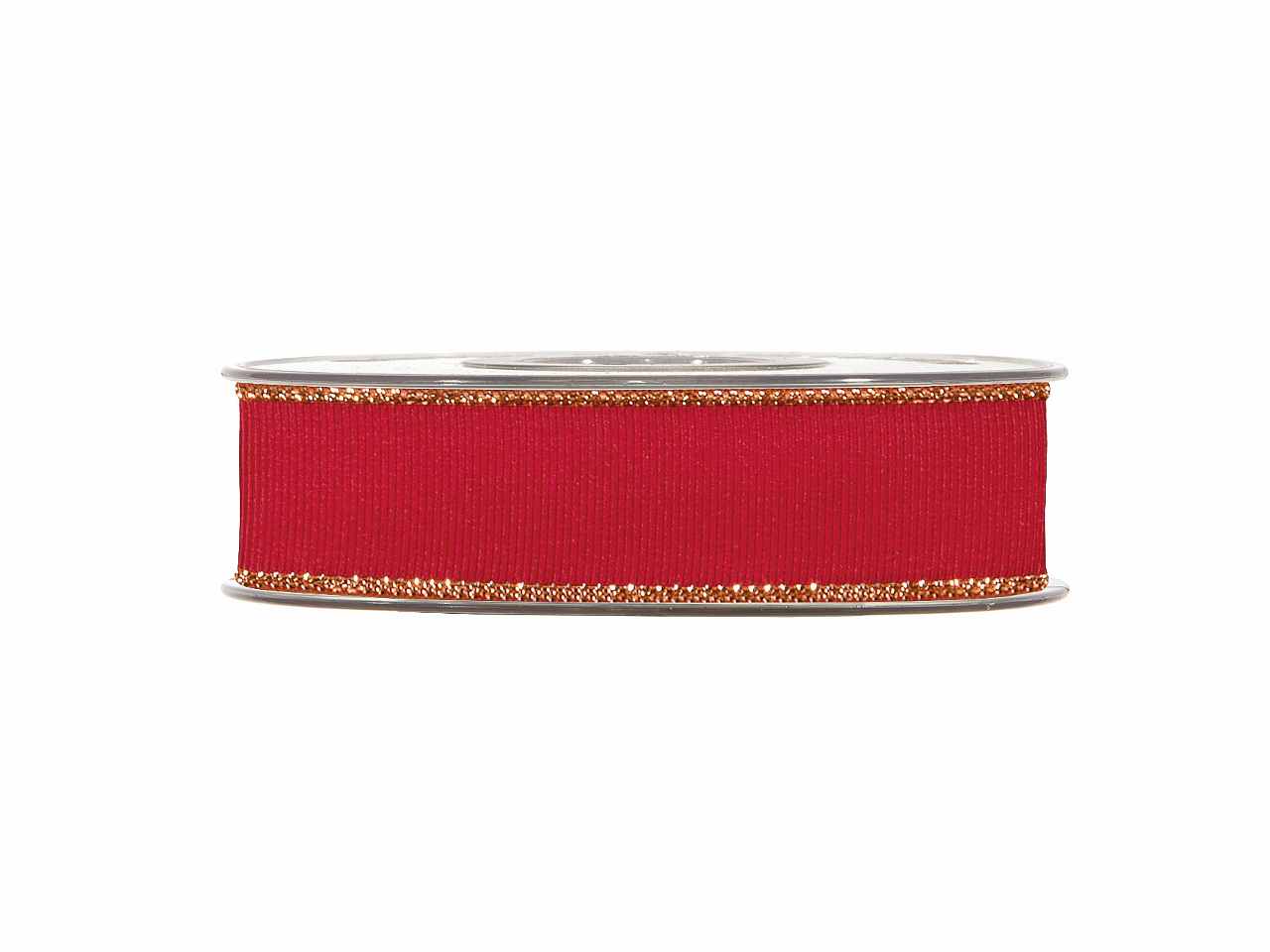 Nastro gros grain 2,5cmx20mt rosso