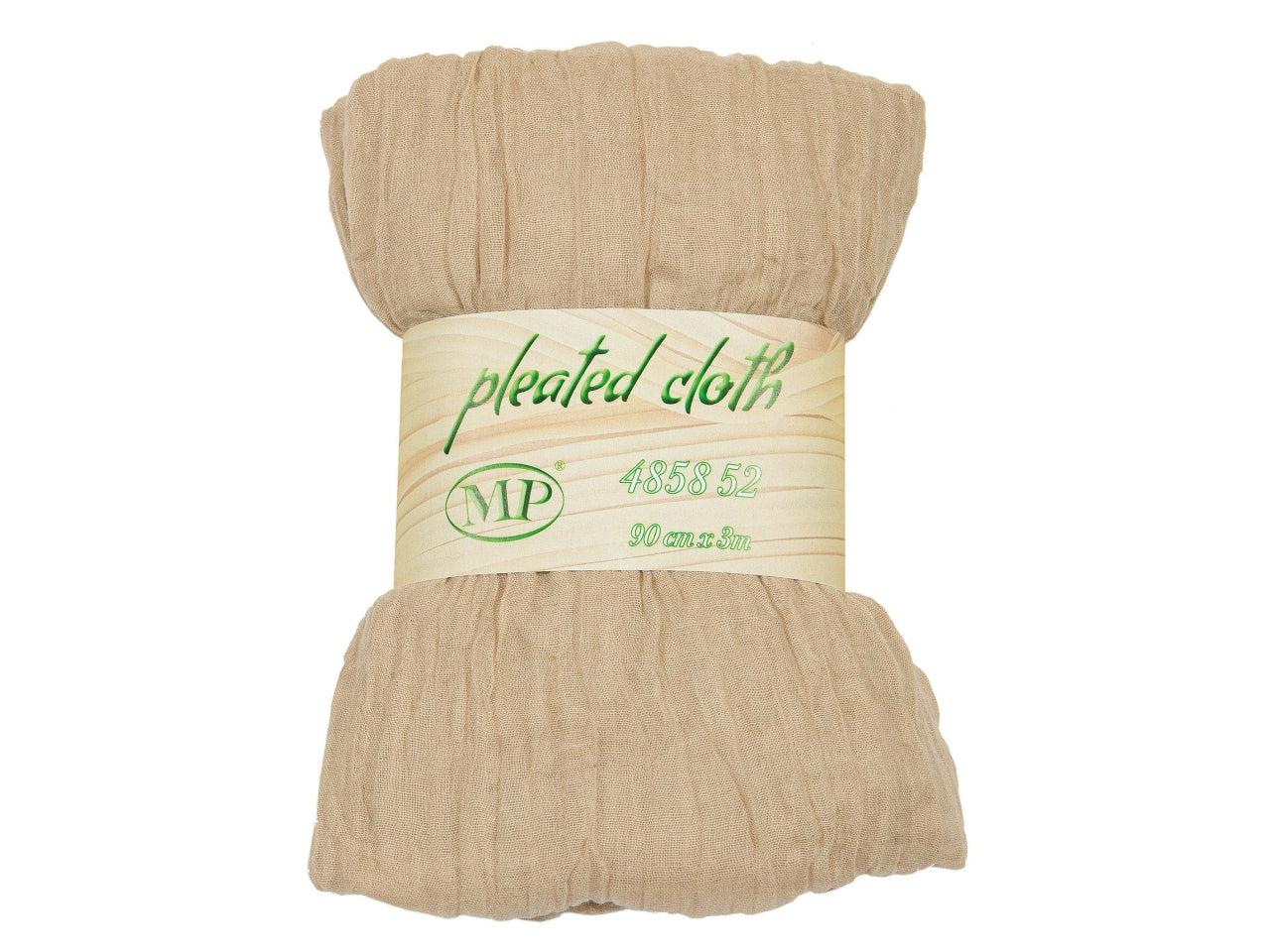 Panno plissettato misura cm90x3mt sabbia