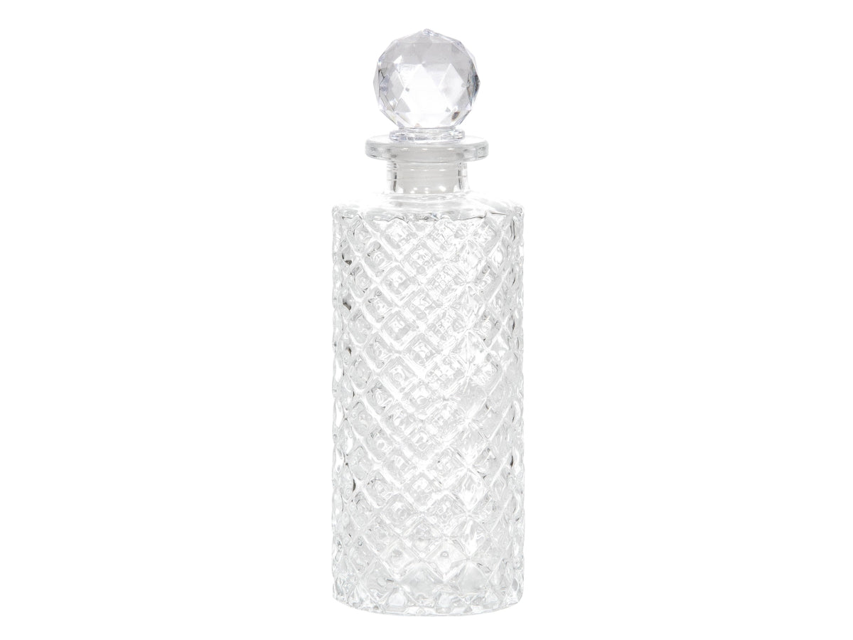 Bottiglia in vetro misura d.5,4xh.16,5cm capacita' 150ml