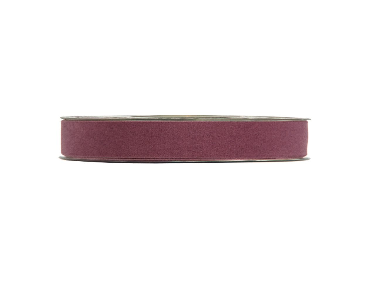 Nastro regalo in velluto doppio malva 1,5cm x 7m - Piovaccari