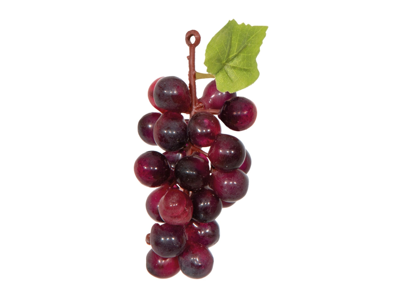 Pick con 6 grappoli d'uva di colore rosso