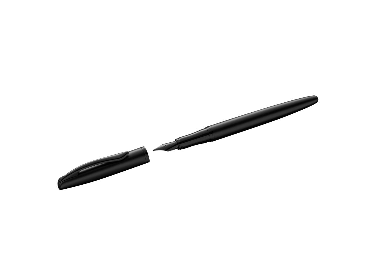 Penna stilografica jazz noble elegance color carbon , in astuccio regalo