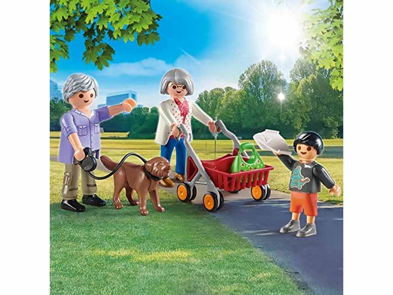 Playmobil nonni con nipote 70990