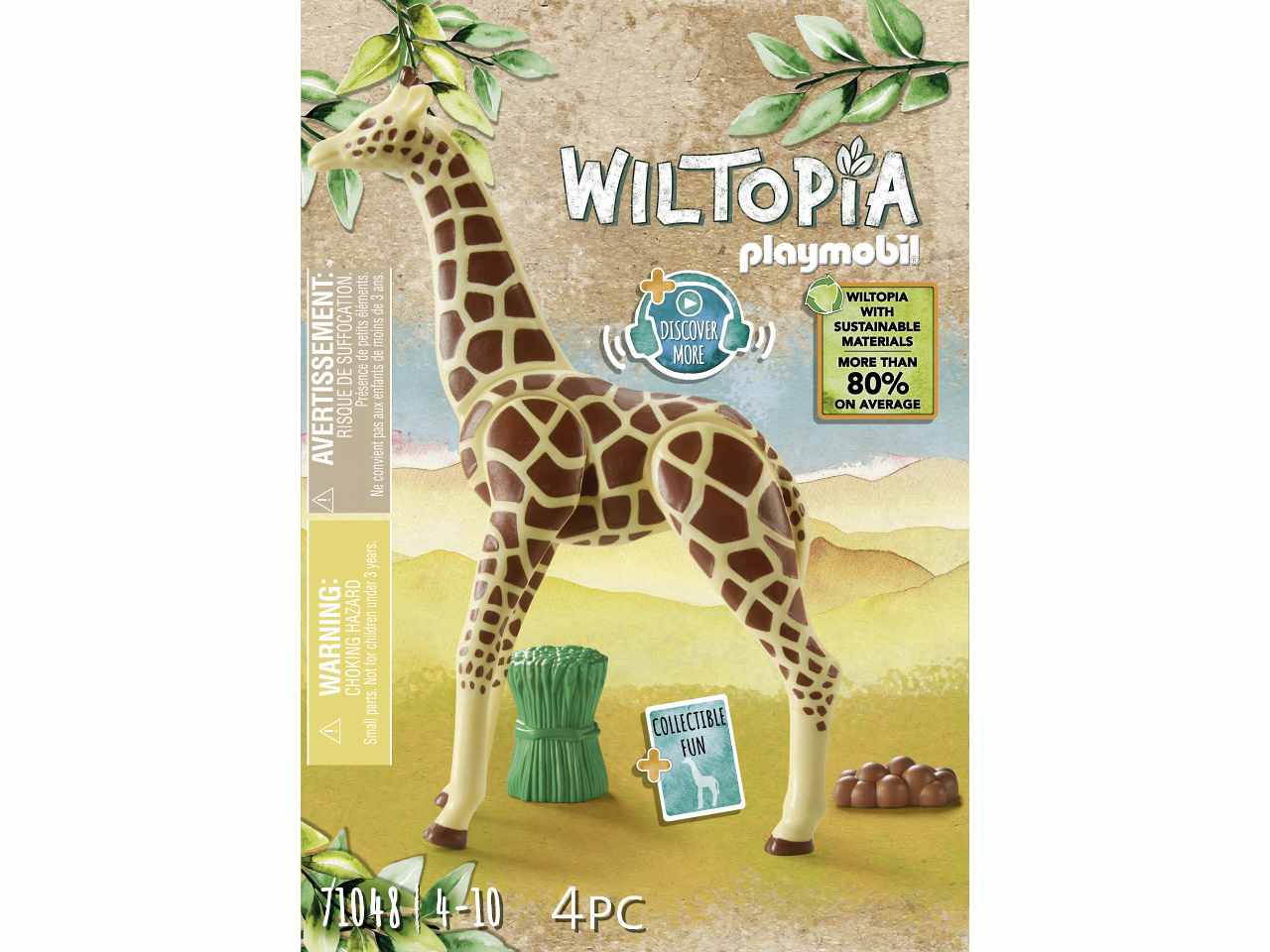 Playmobil wiltopia giraffa
