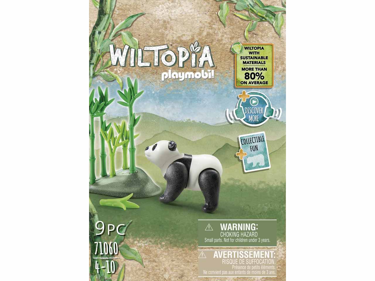PLAYMOBIL wiltopia panda