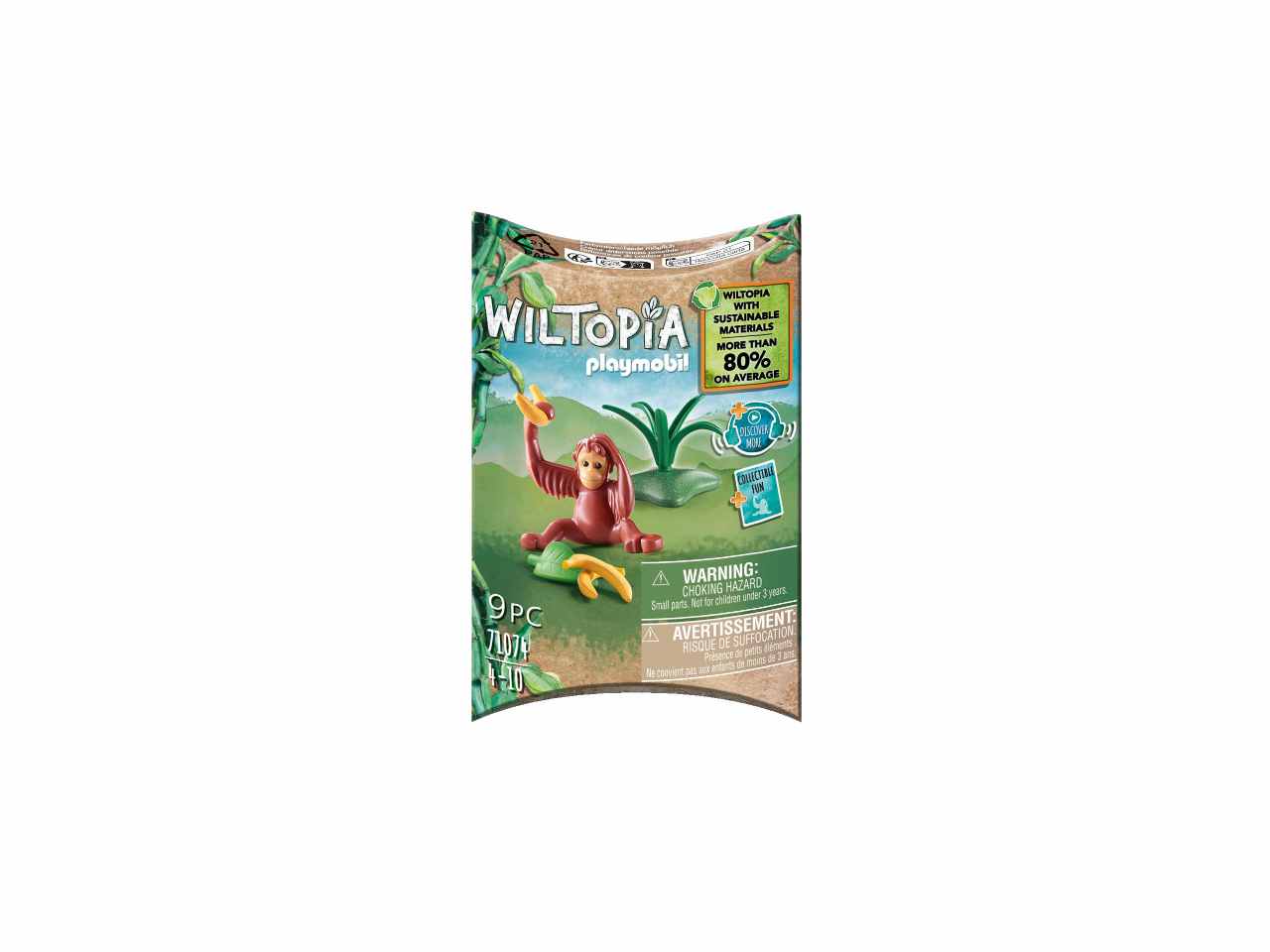 PLAYMOBIL wiltopia piccolo orangotango