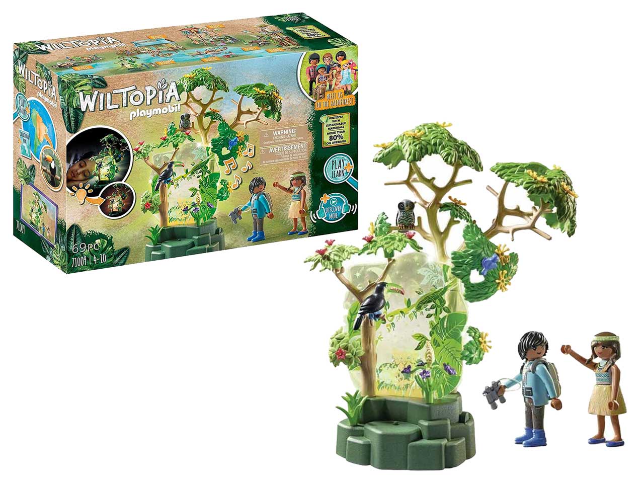 Playmobil luce notturna della foresta amazzonica