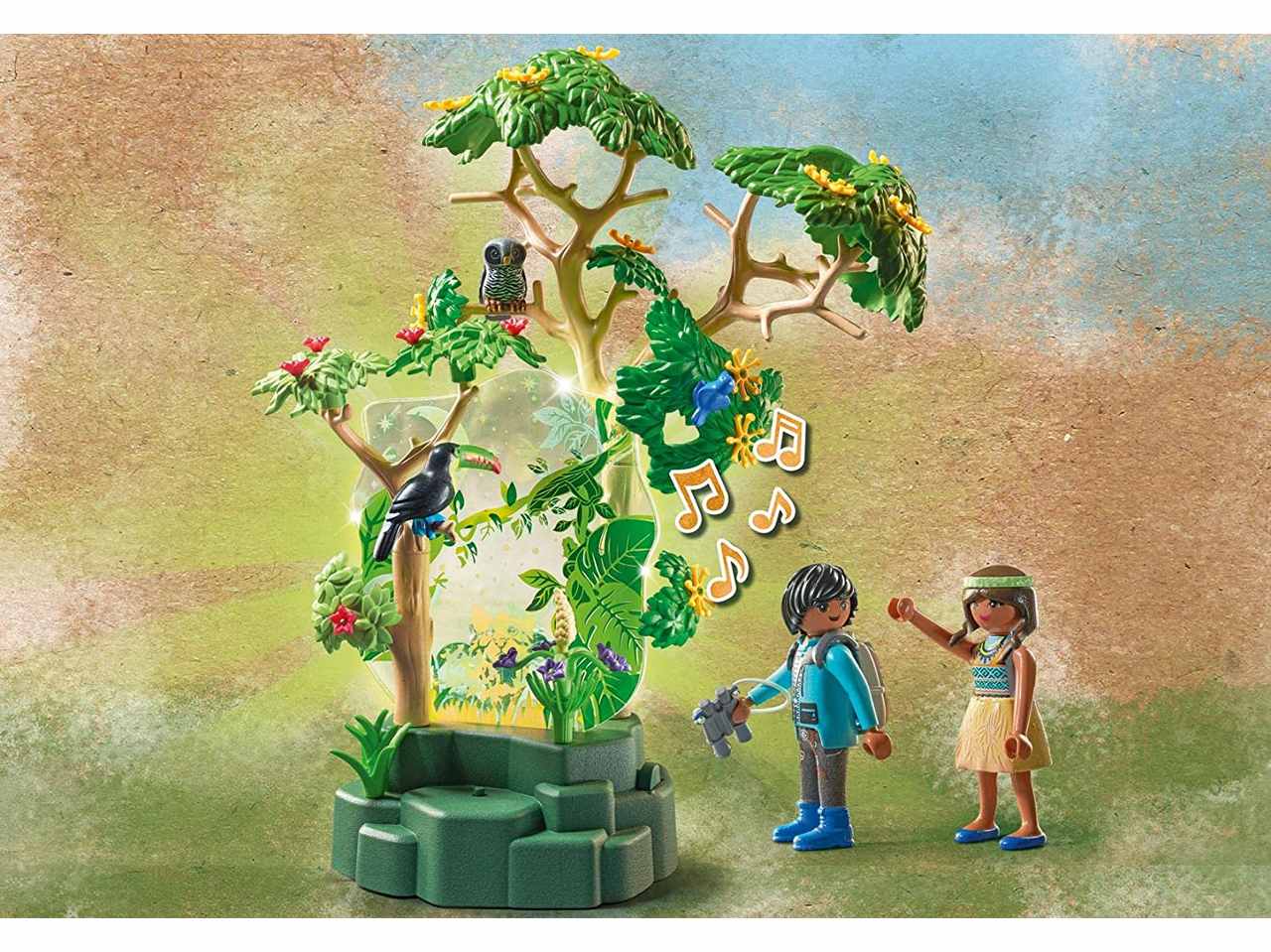 Playmobil luce notturna della foresta amazzonica