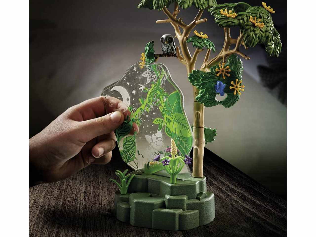 Playmobil luce notturna della foresta amazzonica