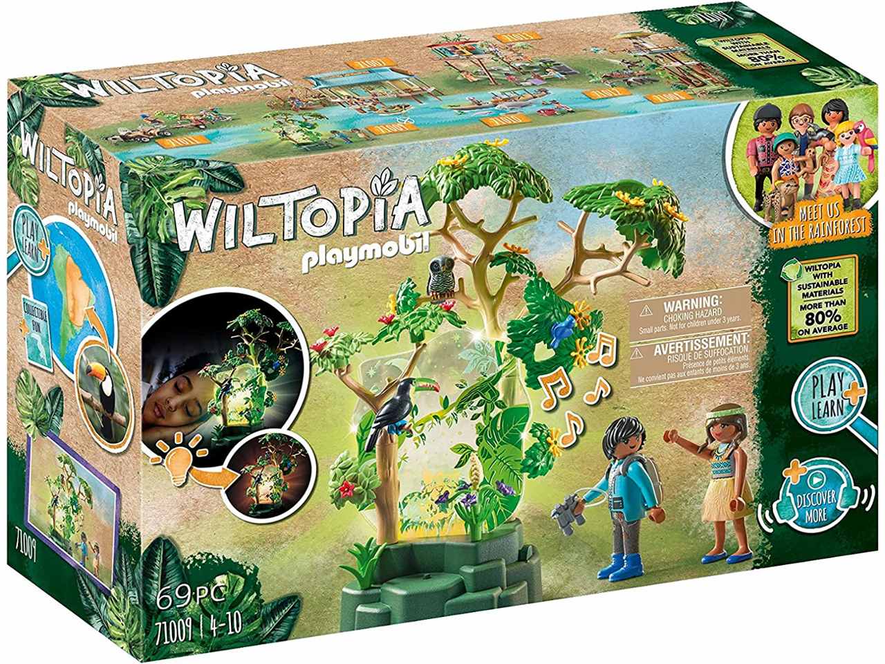 Playmobil luce notturna della foresta amazzonica