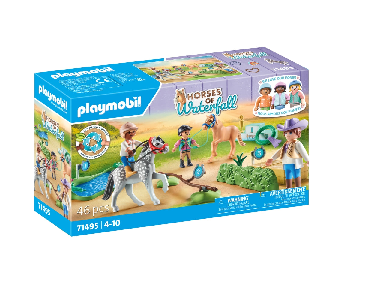Playmobil torneo di equitazione dei pony